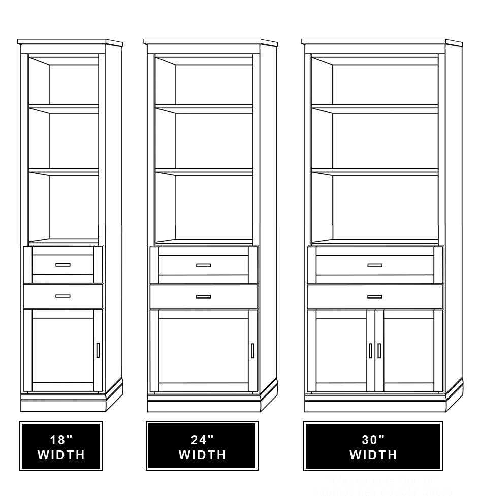 Horizontal Wood HC306 - Meridian Closets