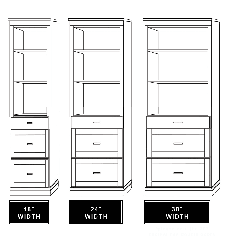 Horizontal Wood HC311 - Meridian Closets