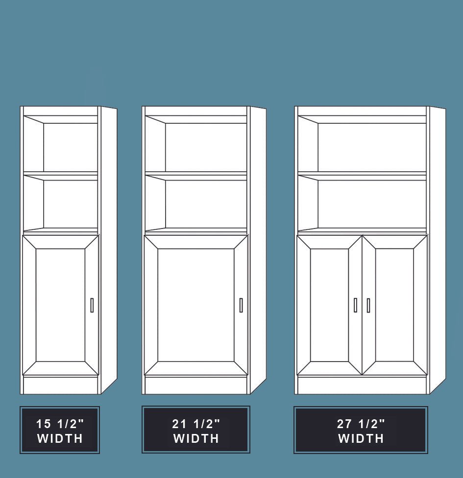 Horizontal Melamine HC202 - Meridian Closets