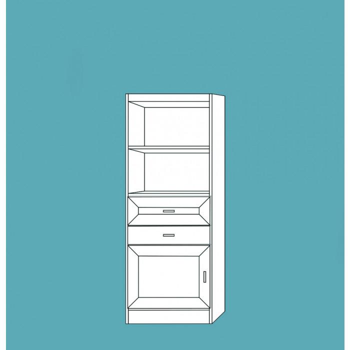Horizontal Melamine HC206 - Meridian Closets