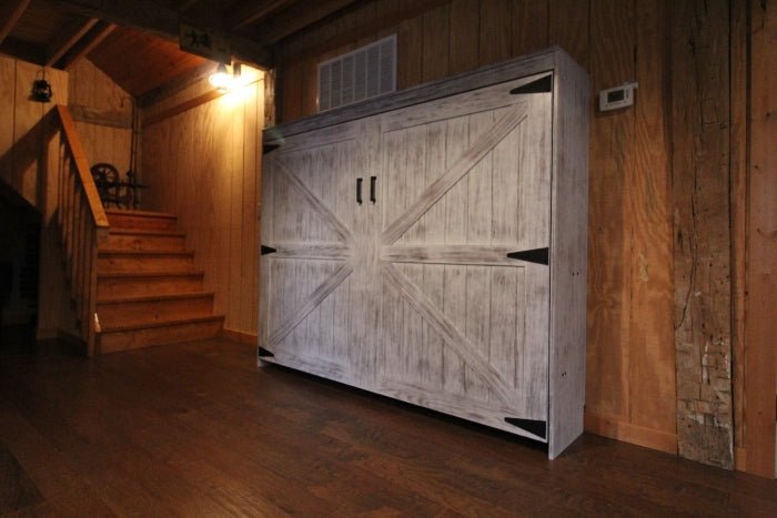 Horizontal Wood Barn Face - H120 - Meridian Closets