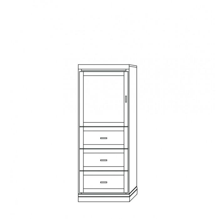 Horizontal Wood HC205 - Meridian Closets