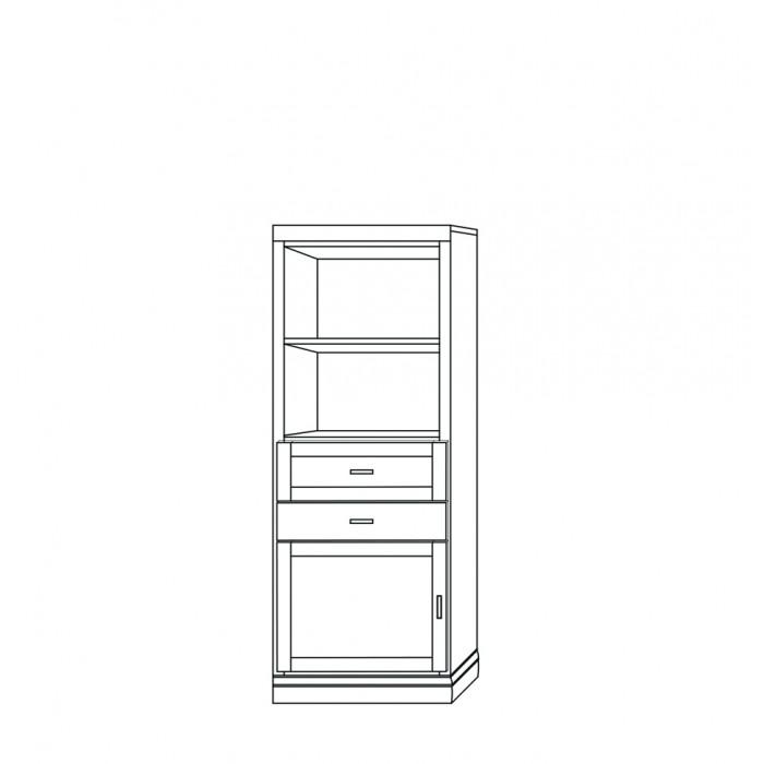 Horizontal Wood HC206 - Meridian Closets