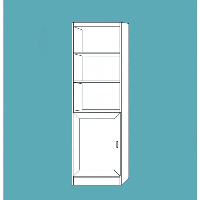 Vertical Melamine VC202 - Meridian Closets