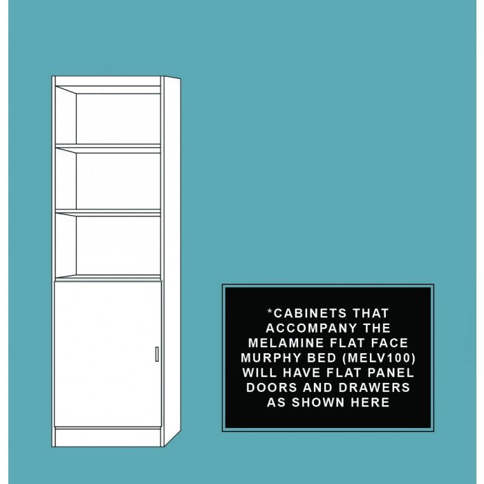 Vertical Melamine VC202 - Meridian Closets