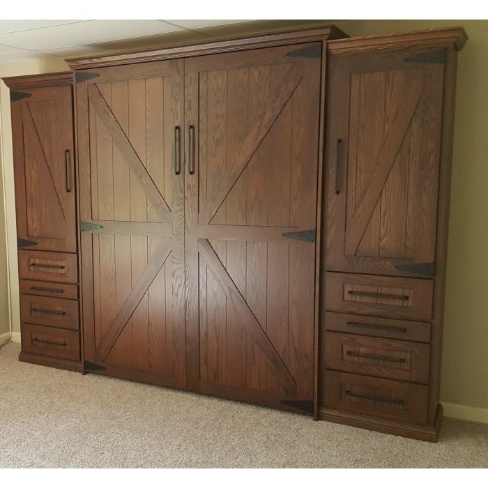 Vertical Wood Barn Face - V120 - Meridian Closets