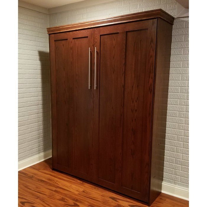 Vertical Wood Contemporary Face - V107 - Meridian Closets