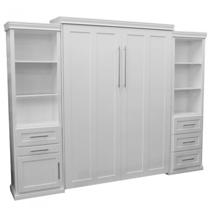 Vertical Wood Contemporary Face - V107 - Meridian Closets