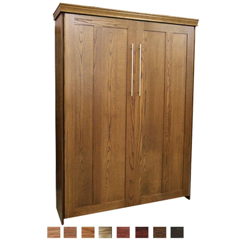 Vertical Wood Contemporary Face - V107 - Meridian Closets