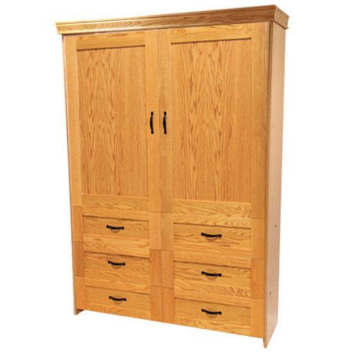 Vertical Wood Dresser Cabinet Face - V108 - Meridian Closets