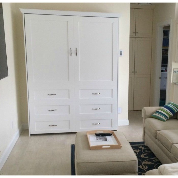 Vertical Wood Dresser Cabinet Face - V108 - Meridian Closets