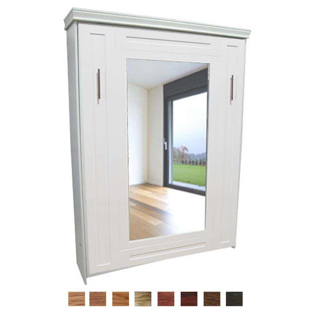 Vertical Wood Mirror Face - V102 - Meridian Closets