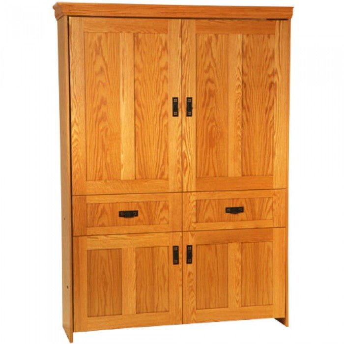 Vertical Wood Mission Face - V106 - Meridian Closets