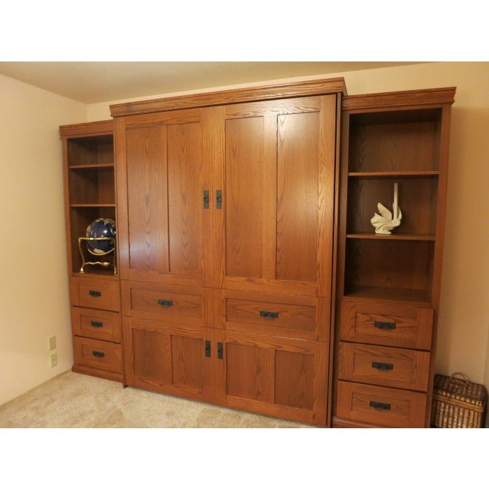 Vertical Wood Mission Face - V106 - Meridian Closets