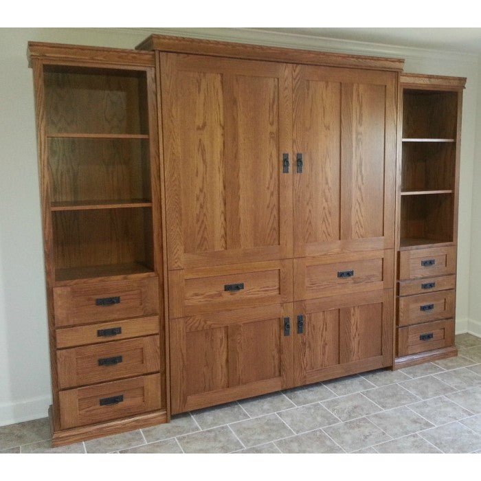 Vertical Wood Mission Face - V106 - Meridian Closets