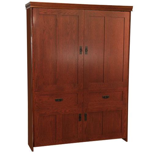 Vertical Wood Mission Face - V106 - Meridian Closets