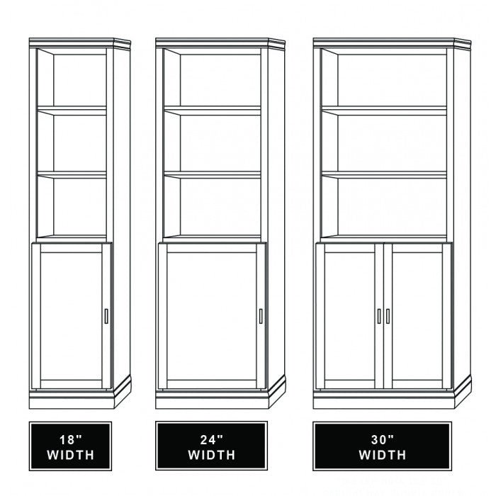 Vertical Wood VC202 - Meridian Closets