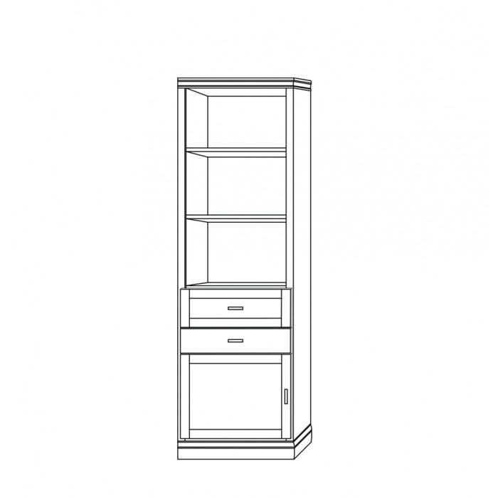 Vertical Wood VC206 - Meridian Closets