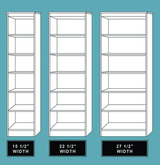 Horizontal Melamine HC301 - Meridian Closets