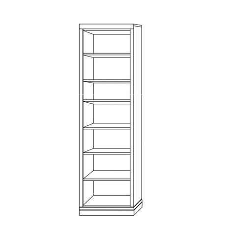 Horizontal Wood HC301 - Meridian Closets