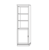 Horizontal Wood HC302 - Meridian Closets