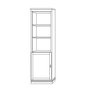 Horizontal Wood HC302 - Meridian Closets