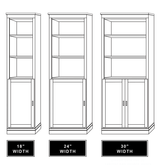 Horizontal Wood HC302 - Meridian Closets