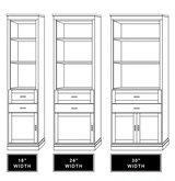 Horizontal Wood HC306 - Meridian Closets