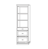 Horizontal Wood HC311 - Meridian Closets