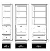 Horizontal Wood HC311 - Meridian Closets