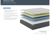 Sherwood Selene Medium Memory Foam Mattress - Meridian Closets