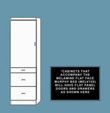 Vertical Melamine VC212 - Meridian Closets
