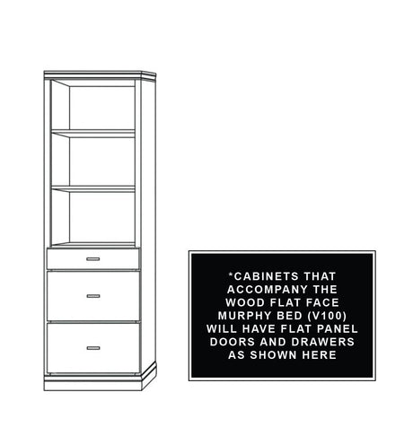 Vertical Wood VC211 - Meridian Closets