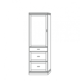Vertical Wood VC212 - Meridian Closets