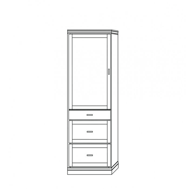 Vertical Wood VC212 - Meridian Closets