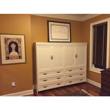 Horizontal Melamine Dresser Cabinet Face - MELH108 - Meridian Closets