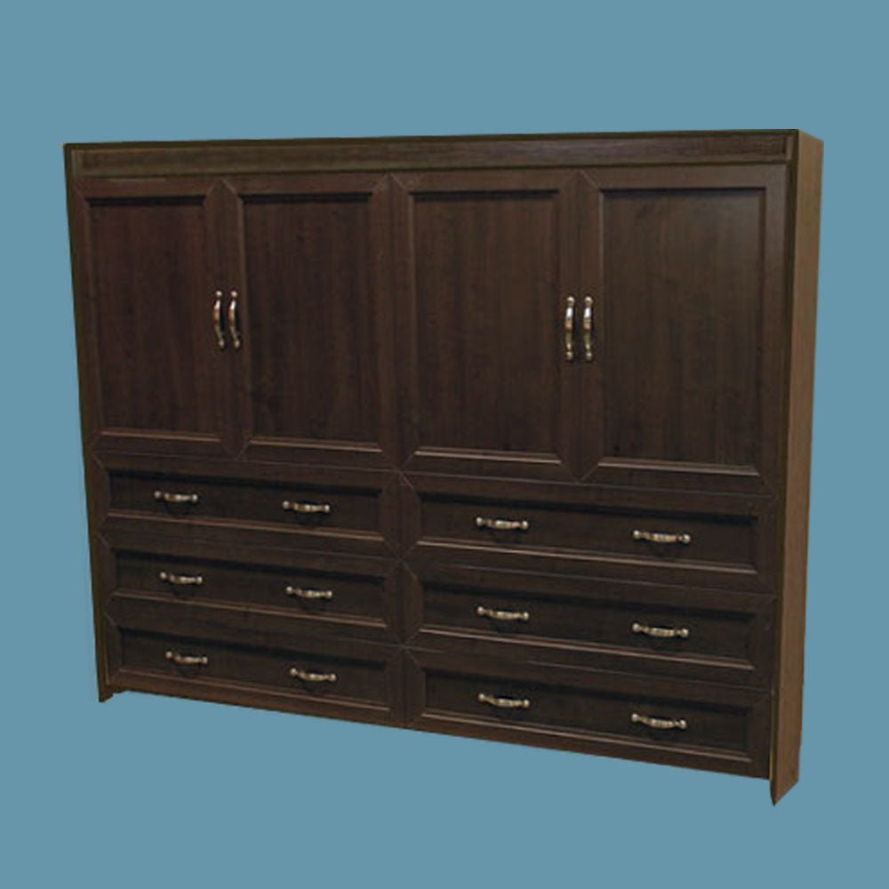 Horizontal Melamine Dresser Cabinet Face - MELH108 - Meridian Closets