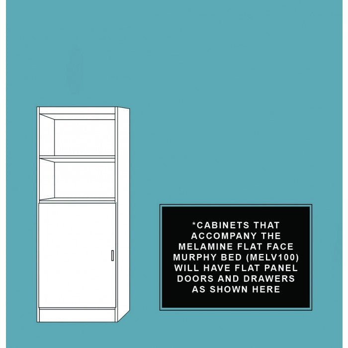 Horizontal Melamine HC202 - Meridian Closets