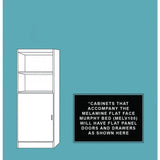 Horizontal Melamine HC202 - Meridian Closets