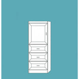Horizontal Melamine HC205 - Meridian Closets