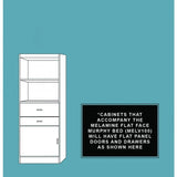 Horizontal Melamine HC206 - Meridian Closets