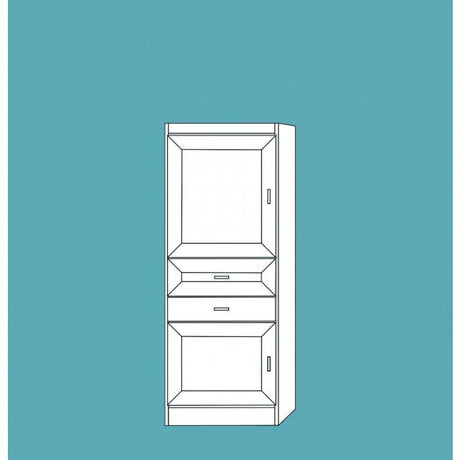 Horizontal Melamine HC207 - Meridian Closets