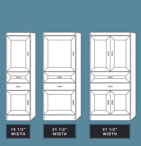Horizontal Melamine HC207 - Meridian Closets