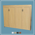 Horizontal Melamine Shaker Face - MELH104 - Meridian Closets