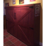 Horizontal Wood Barn Face - H120 - Meridian Closets