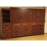 Horizontal Wood Dresser Cabinet Face - H108 - Meridian Closets