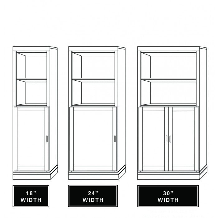Horizontal Wood HC202 - Meridian Closets