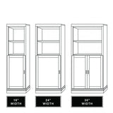 Horizontal Wood HC202 - Meridian Closets