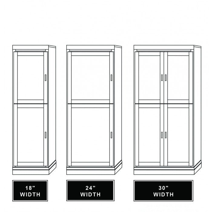 Horizontal Wood HC203 - Meridian Closets