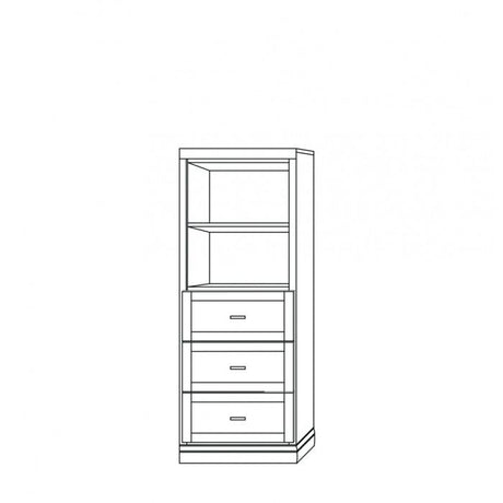 Horizontal Wood HC204 - Meridian Closets